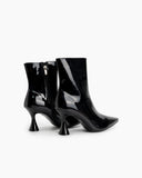 Pointed-Toe-Patent-Leather-Slip-On-Stiletto-Boots