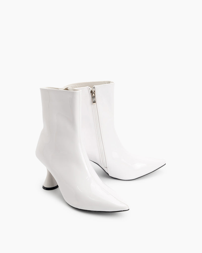 Pointed-Toe-Patent-Leather-Slip-On-Stiletto-Boots