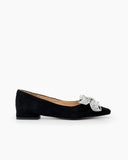 Cute-Bowknot-Crystals-Comfort-Lightweight-Flat-Leather-Loafers