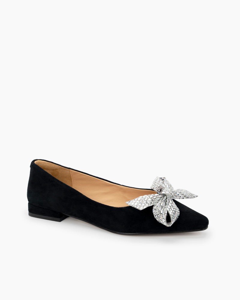 Cute-Bowknot-Crystals-Comfort-Lightweight-Flat-Leather-Loafers