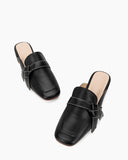 Bow-Decor-Comfortable-Backless-Flat-Leather-Mules