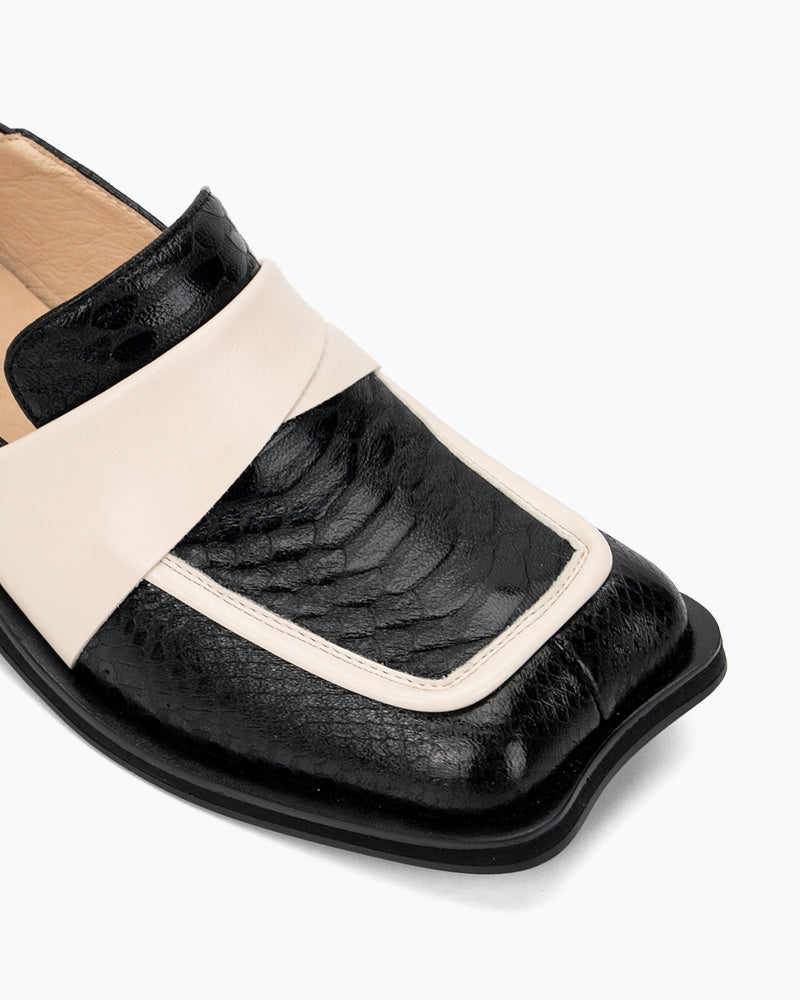 Irregular-Square-Toe-Thick-Heeled-Retro-Loafers-platform