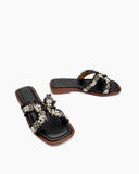 Bohemian-Pearl-Comfortable-Flat-Slippers-Sandals