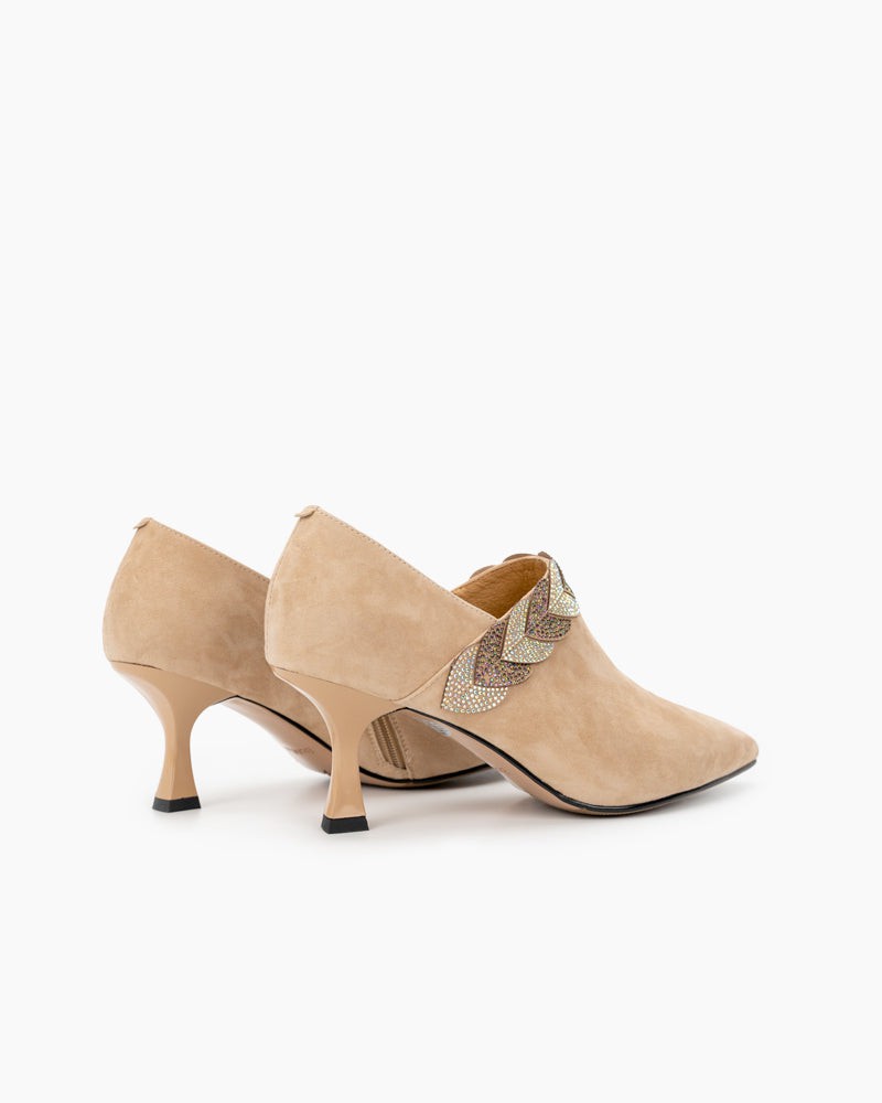 Pointed-Toe-Faux-Suede-Stiletto-Kitten-Heel-Ankle-Boots