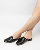 Bow-Decor-Comfortable-Backless-Flat-Leather-Mules