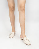 Bow-Decor-Comfortable-Backless-Flat-Leather-Mules