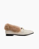 Horsebit-Comfortable-Slip-on-Closed-Toe-Slides-Fur-Flat-Leather-Loafers