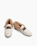 Horsebit-Comfortable-Slip-on-Closed-Toe-Slides-Fur-Flat-Leather-Loafers