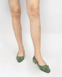 Horsebit-Pointed-Toe-Soft-Breathable-Patent-Leather-Flat-Loafers