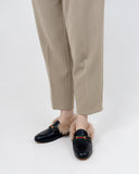 Horsebit-Comfortable-Slip-on-Closed-Toe-Slides-Fur-Flat-Leather-Loafers