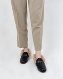 Horsebit-Comfortable-Slip-on-Closed-Toe-Slides-Fur-Flat-Leather-Loafers