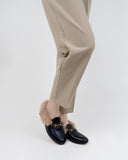 Horsebit-Comfortable-Slip-on-Closed-Toe-Slides-Fur-Flat-Leather-Loafers
