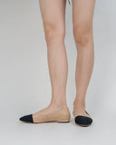 Colorblock-Patchwork-Flat-Mid-Heel-Small-splicing-Shallow-Mouth-Loafers