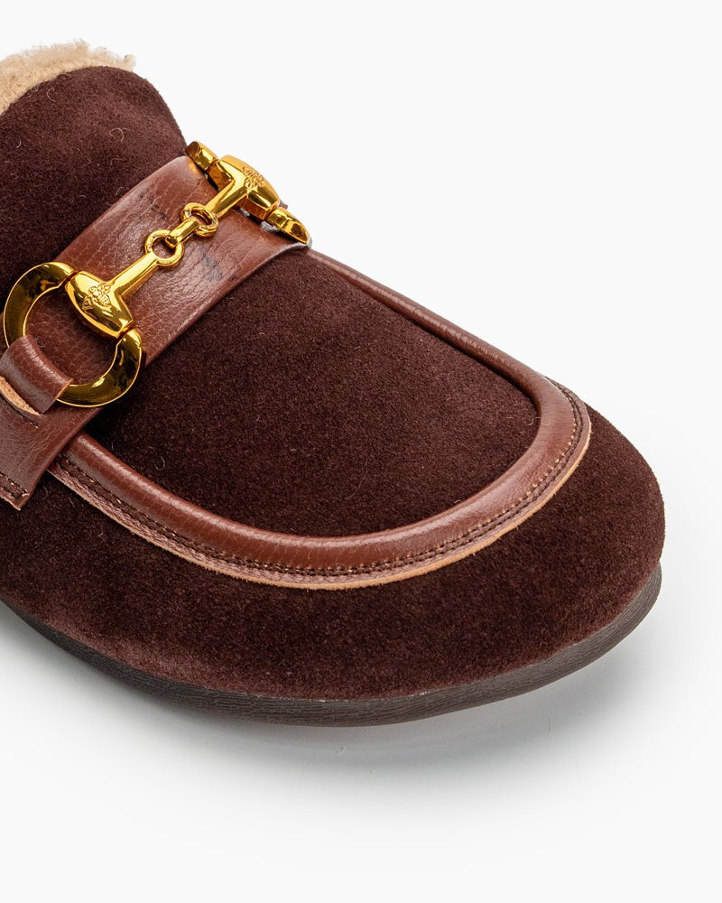 Horsebit-Classic-Metal-Buckle-Suede-Moccasin-Indoor-Outdoor-Slipper-Loafers