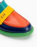 Multi-Color-Stitching-Leather-Slip-on-Comfortable-Loafers
