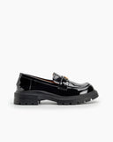 Patent-Leather-Metal-Decor-Chunky-Loafers-platform