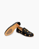 Bee-Star-Leather-Flat-Horsebit-Loafers