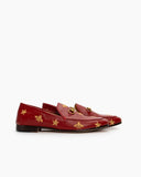 Bee-Star-Leather-Flat-Horsebit-Loafers