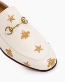 Bee-Star-Leather-Flat-Horsebit-Loafers