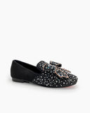 Rhinestone-Sequins-Glitter-Bowknot-Comfortable-Loafers