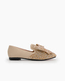Rhinestone-Sequins-Glitter-Bowknot-Comfortable-Loafers