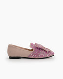 Rhinestone-Sequins-Glitter-Bowknot-Comfortable-Loafers