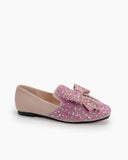 Rhinestone-Sequins-Glitter-Bowknot-Comfortable-Loafers