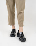 Matte-Patent-Leather-Penny-Chunky-Platform-Slip-on-Loafers