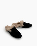 Minimalist-Fluffy-Flat-Lazy-Mules-flat-fur