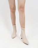 Stiletto Kitten Heel Pointed Toe Ankle Boots