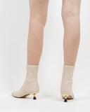 Stiletto Kitten Heel Pointed Toe Ankle Boots