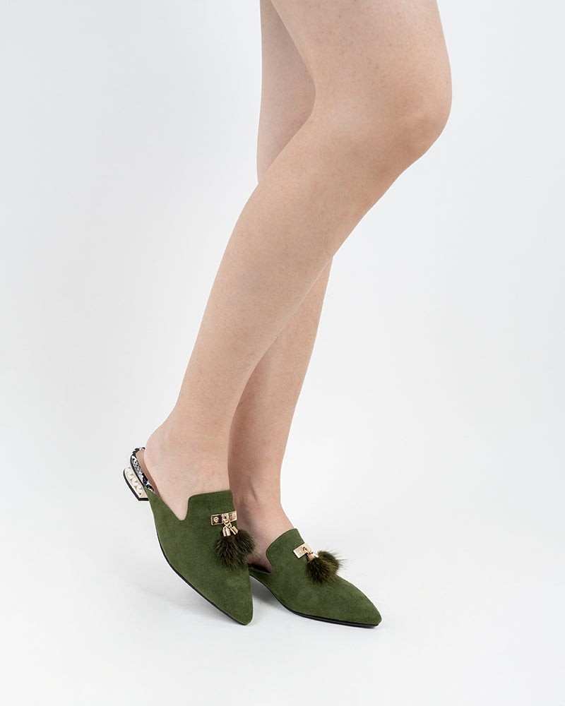 Mules with best sale tassels