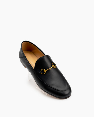 Horsebit-Classic-Metal-Buckle-Leather-Flat-Loafers