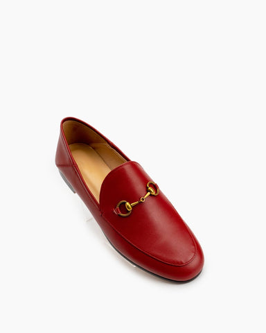 Horsebit-Classic-Metal-Buckle-Leather-Flat-Loafers