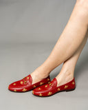 Bee-Star-Leather-Flat-Horsebit-Loafers