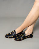 Bee-Star-Leather-Flat-Horsebit-Loafers