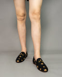 Bee-Star-Leather-Flat-Horsebit-Loafers