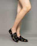 Bee-Star-Leather-Flat-Horsebit-Loafers