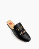 Classic-Horsebit-Heart-Embroidery-Bee-Buckle-Flat-Mules 