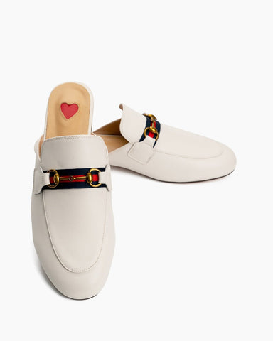 Horsebit-Slip-On-Backless-Comfortable-Leather-Flat-Mules