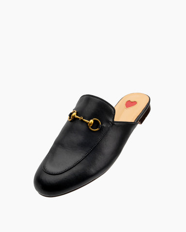 horsebit-Red-Heart-Buckle-flat-Mules