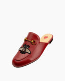 Classic-Horsebit-Heart-Embroidery-Bee-Buckle-Flat-Mules 