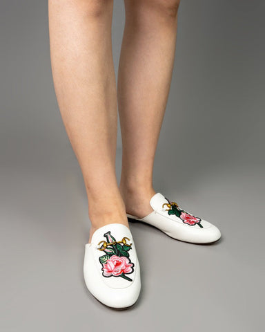 Horsebit-Floral-Embroidery-Vamp-Backless-Slip-On-Mules-Slippers