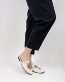 Horsebit-Classic-Metal-Buckle-Strawberry-Pattern-Leather-Slip-On-Backless-Mules