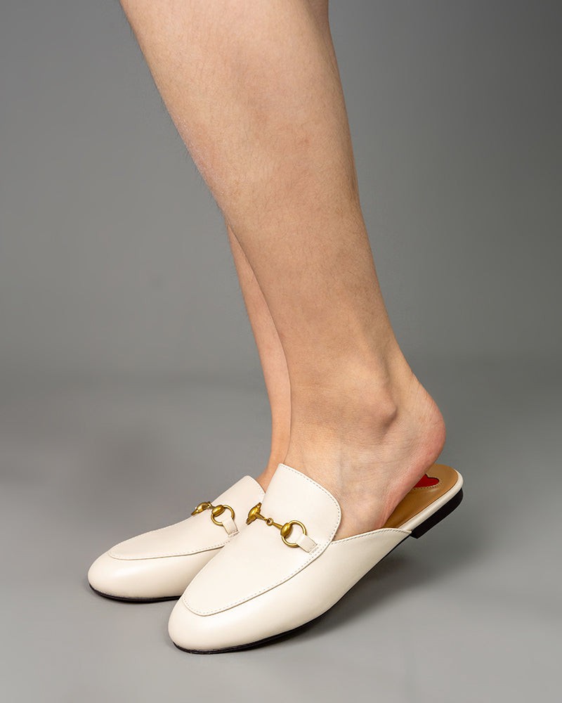 horsebit-Red-Heart-Buckle-flat-Mules