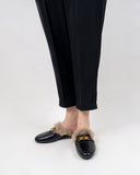 Metal-Decor-Flat-Fur-Warm-Slippers-Mules