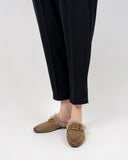 Chain-Decor-Comfy-Fur-Slip-On-Leather-Slippers-Mules