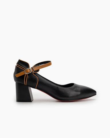 Pointed-Closed-Toe-Ankle-Strap-Chunky-Heel-Pump