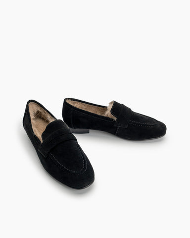 Minimalist-Fluffy-Warm-Flat-Loafers-fur