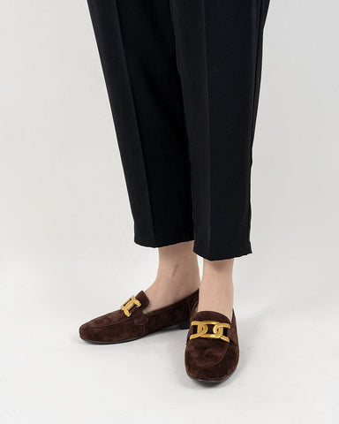 Metal-Decor-Fluffy-Warm-Loafers-Fur-Suede